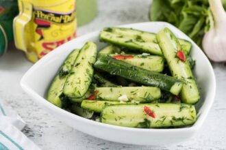 рецепт малосольных огурцов